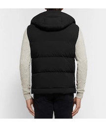 dunhill（ダンヒル）の「Dunhill Quilted Stretch-Shell Hooded Down