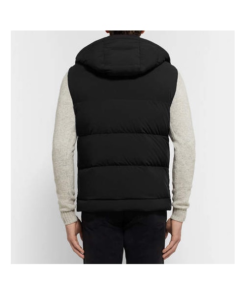 dunhill（ダンヒル）の「Dunhill Quilted Stretch-Shell Hooded Down 