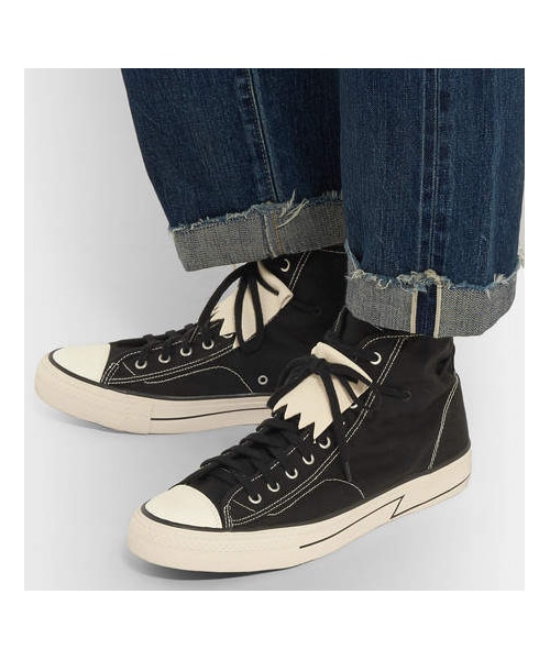 VISVIM（ビズビム）の「visvim Skagway Fringed Leather-Trimmed