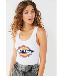 DICKIES☆ ウィメンズ キーホールネック タンクトップ ディッキーズ タンクトップ Dickies[品番：OTCM0000937