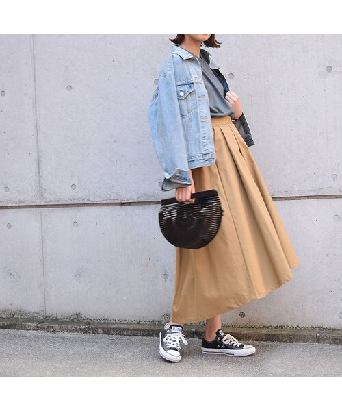 no brand（ノーブランド）の「バックロングチノSK（スカート・レディース・その他）」の10枚目の写真