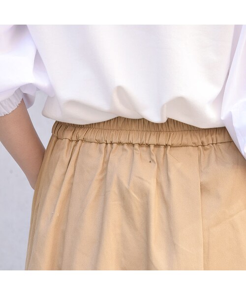 no brand（ノーブランド）の「バックロングチノSK（スカート・レディース・その他）」の5枚目の写真