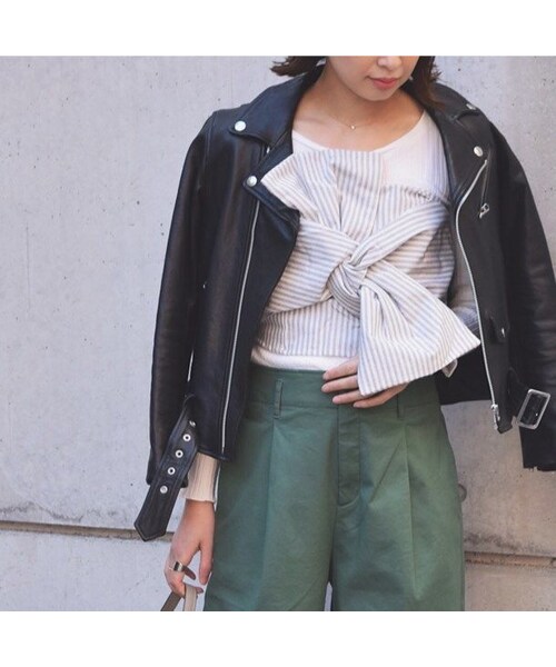 no brand（ノーブランド）の「【再入荷】Stripe Ribbon Corset（チューブトップ・レディース・その他）」の13枚目の写真