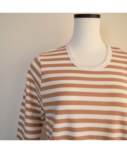 no brand(ノーブランド)の「【 MORE SALE 】BORDER カットソー(Tシャツ/カットソー・レディース・その他)」の9枚目の写真