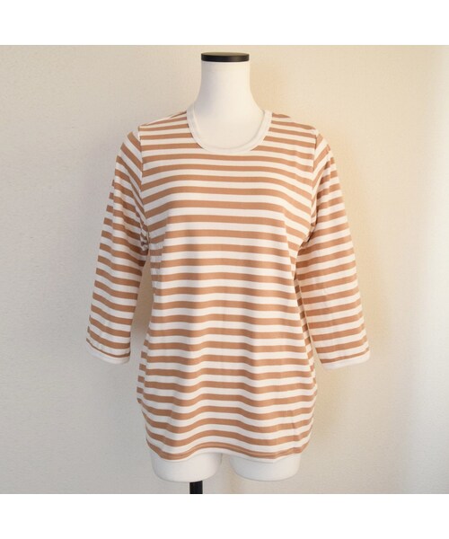 no brand(ノーブランド)の「【 MORE SALE 】BORDER カットソー(Tシャツ/カットソー・レディース・その他)」の6枚目の写真