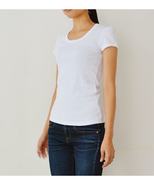 Pont de Chalons（ポンデシャロン）の「半袖パフスリーブTシャツ