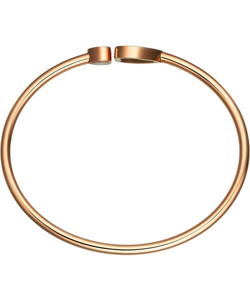 Chopard（ショパール）の「Chopard Happy Hearts 18k Rose Gold Mother-of-Pearl & Diamond Bangle Bracelet（ブレスレット・レディース・N/a・One Size）」の2枚目の写真