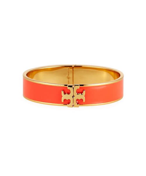 TORY BURCH（トリーバーチ）の「Tory Burch Enamel Logo Bangle Bracelet（ブレスレット）」 WEAR