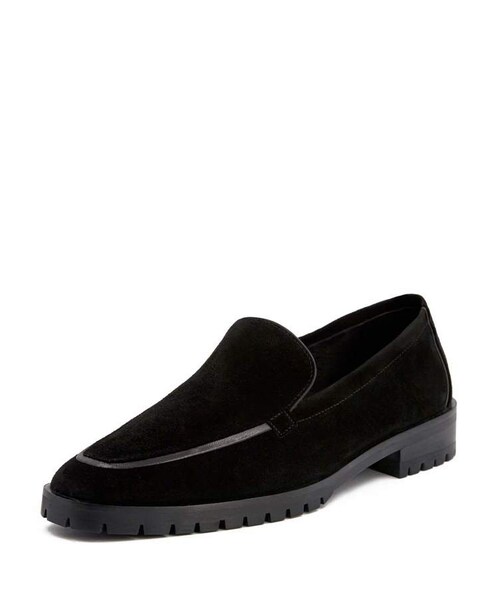 【関税込み】The Row ブラック Adelie トラウザーズ THE ROW（ザロウ）の「THE ROW Cory Suede Loafer, Black