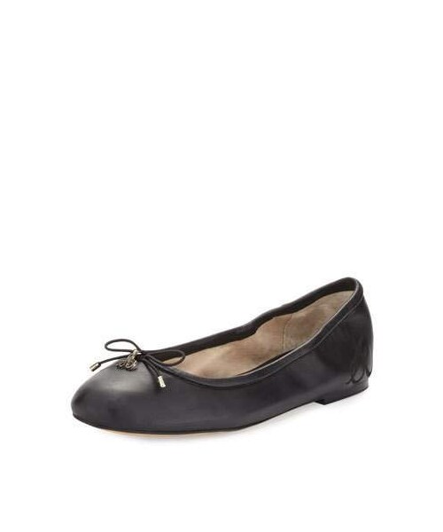Sam Edelman(サムエデルマン)の「Sam Edelman Felicia Classic Ballerina Flat, Black(シューズ・レディース・Black・37.5b/7.5b/37b/7b/38b/8b/36b/6b/40b/10b/38.5b/8.5b/39b/9b/39.5b/9.5b/36.5b/6.5b)」の1枚目の写真