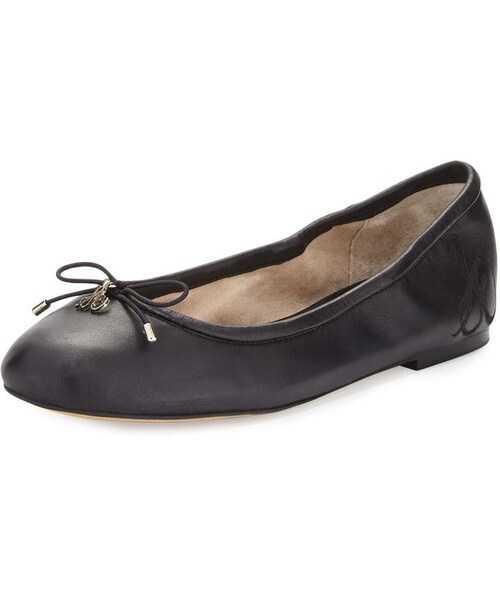 Sam Edelman(サムエデルマン)の「Sam Edelman Felicia Classic Ballerina Flat, Black(シューズ・レディース・Black・37.5b/7.5b/37b/7b/38b/8b/36b/6b/40b/10b/38.5b/8.5b/39b/9b/39.5b/9.5b/36.5b/6.5b)」の2枚目の写真