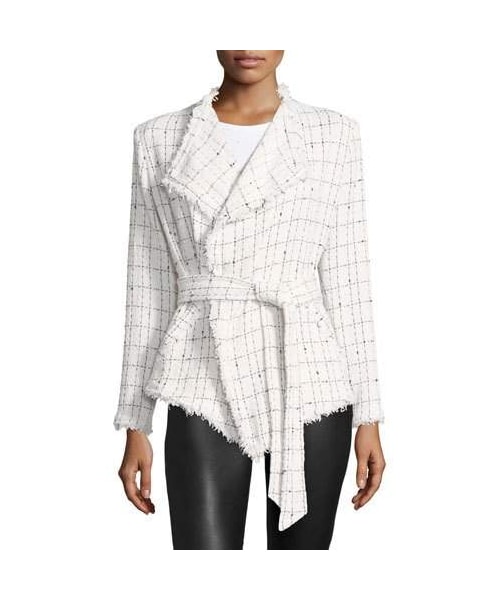 iro white tweed jacket