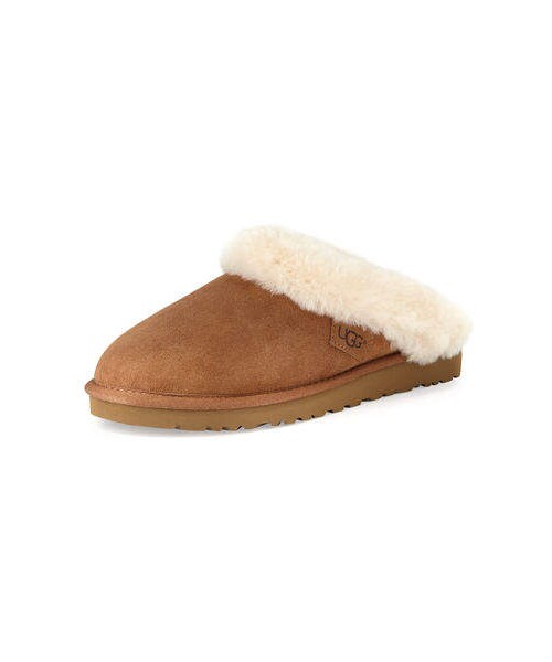 ugg cluggette shearling slide slipper
