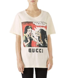 GUCCI | Gucci Snow White & Witch Print Short-Sleeve Cotton T-Shirt(Tシャツ/カットソー)