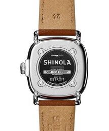 Shinola（シャイノーラ）の「Shinola Guardian Leather Strap Watch 