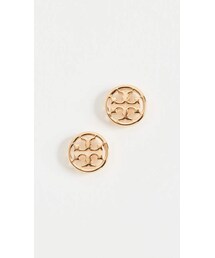 TORY BURCH | Tory Burch Logo Circle Stud Earrings(イヤリング)