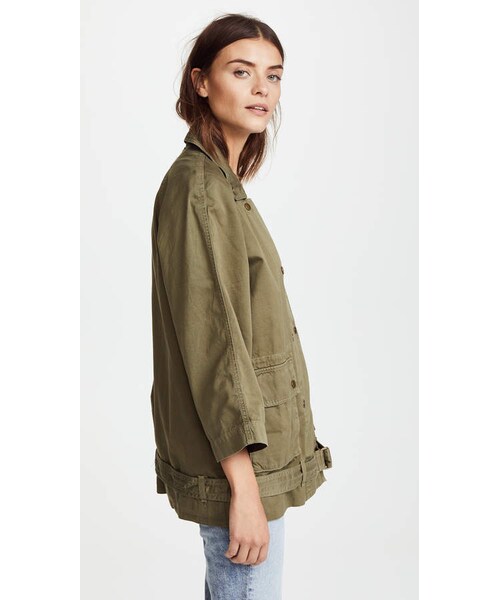 Current/Elliott(カレントエリオット)の「Current/Elliott The Infantry Jacket(ジャケット/アウター・レディース・Green・0/1/2/3)」の2枚目の写真