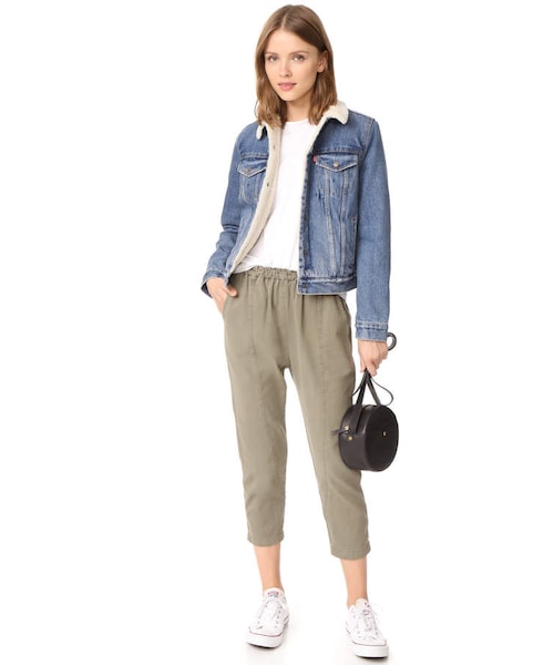 Levi's（リーバイス）の「Levi's Original Sherpa Trucker Jacket（ジャケット/アウター・レディース・Blue・XS）」の5枚目の写真