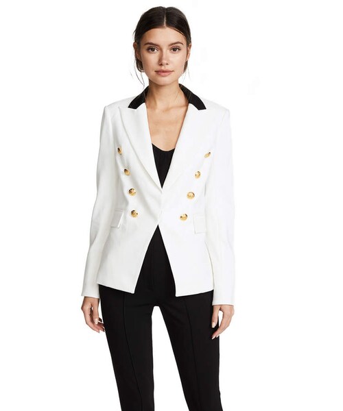 Veronica Beard(ヴェロニカ ビアード)の「Veronica Beard Jack Riding Jacket(ジャケット/アウター・レディース・White・2/6/8/10)」の2枚目の写真