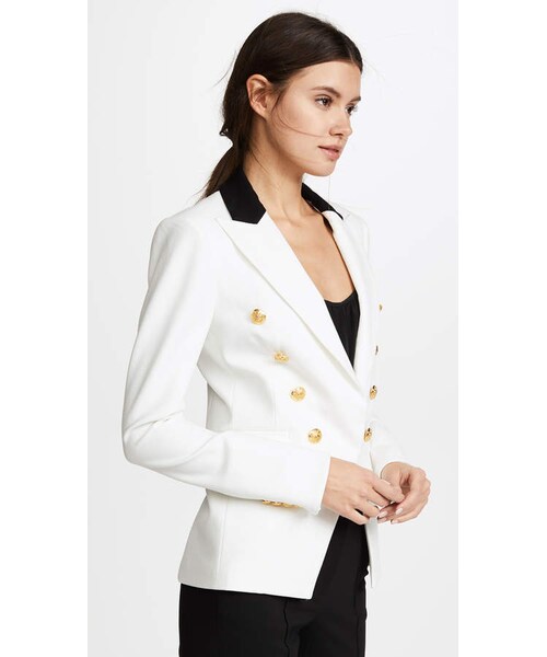 Veronica Beard(ヴェロニカ ビアード)の「Veronica Beard Jack Riding Jacket(ジャケット/アウター・レディース・White・2/6/8/10)」の6枚目の写真