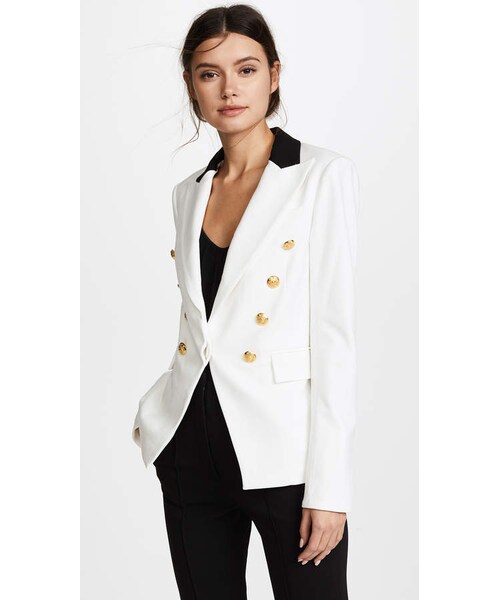 Veronica Beard(ヴェロニカ ビアード)の「Veronica Beard Jack Riding Jacket(ジャケット/アウター・レディース・White・2/6/8/10)」の1枚目の写真