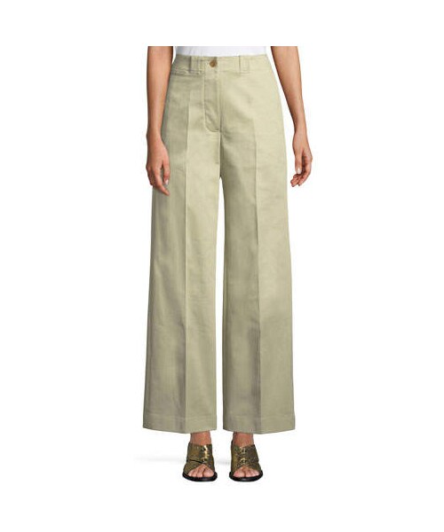 burberry wide leg trousers