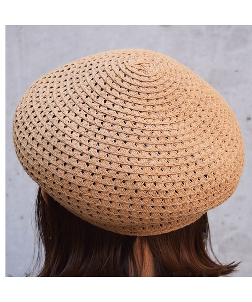 no brand（ノーブランド）の「【 MORE SALE 】ペーパーベレー帽（ハンチング/ベレー帽・レディース・その他）」の6枚目の写真