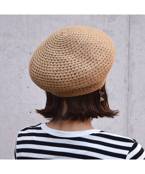 no brand（ノーブランド）の「【 MORE SALE 】ペーパーベレー帽（ハンチング/ベレー帽・レディース・その他）」の7枚目の写真