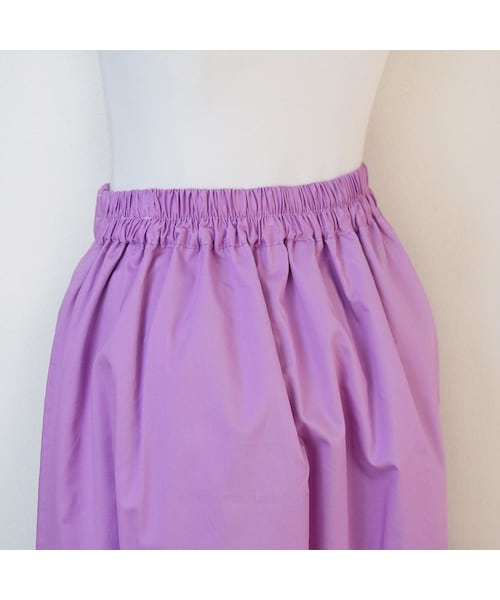 no brand(ノーブランド)の「カラーコットンロングSK(スカート・レディース・その他)」の13枚目の写真