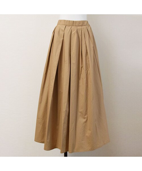 no brand(ノーブランド)の「カラーコットンロングSK(スカート・レディース・その他)」の9枚目の写真