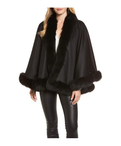 sofia cashmere cape