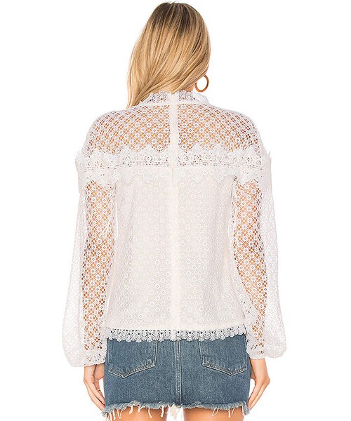 no brand(ノーブランド)の「AMUR Florence Top(トップス・レディース・Off White・XS)」の2枚目の写真