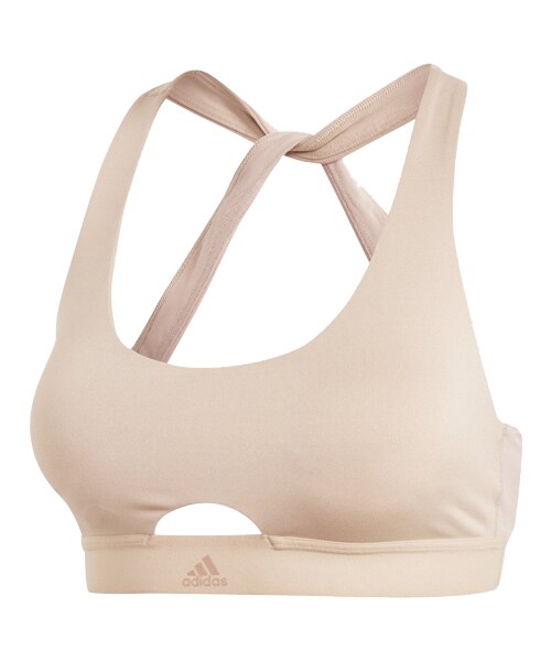 adidas（アディダス）の「W M4T ライトサポート VFAブラ（ブラジャー・レディース・ブラック/ベージュ・S/M/L）」の2枚目の写真