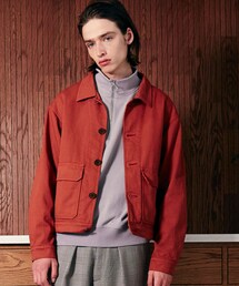 LIDNM | ガーメントダイカバーオール(カバーオール)