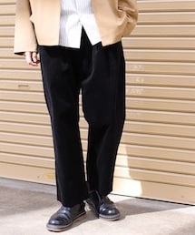 LIDNM | コーデュロイワイドパンツ(スラックス)