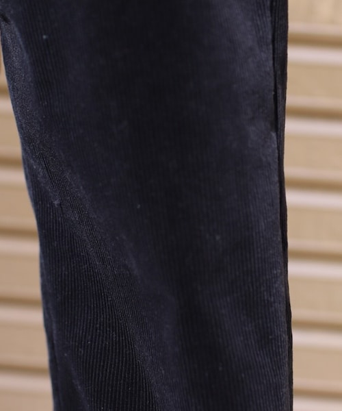 LIDNM（リドム）の「コーデュロイワイドパンツ（スラックス・メンズ・ブラック・S/M/L）」の5枚目の写真