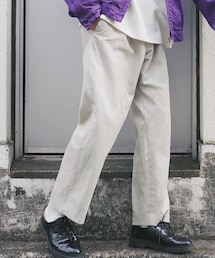 LIDNM | コーデュロイワイドパンツ(スラックス)