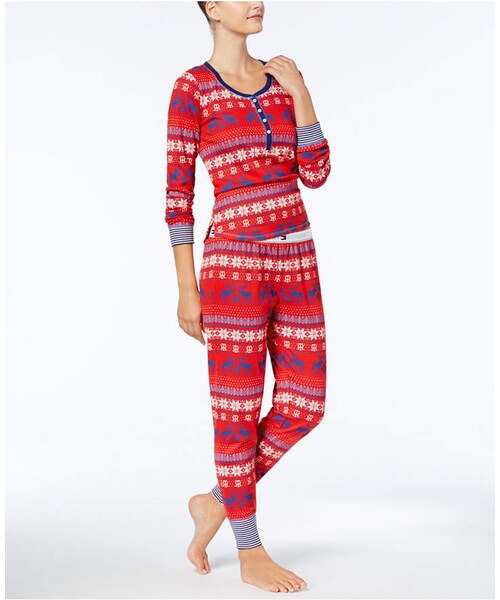 tommy hilfiger pajamas set