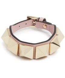 VALENTINO | VALENTINO Large Rockstud leather bracelet(ブレスレット)