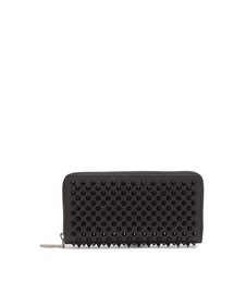 Christian Louboutin | CHRISTIAN LOUBOUTIN Panettone embellished zip-around leather wallet(財布)