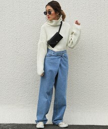 Flugge | waist design play denim(デニムパンツ)