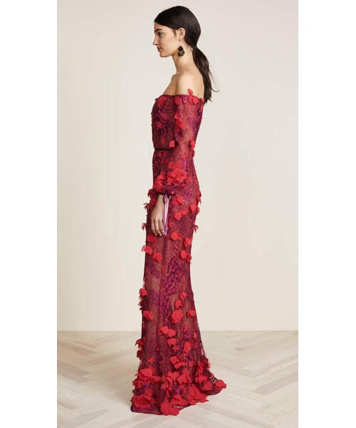 ☆MARCHESA NOTTE マクラメレース ミディワンピース マクラメ ワンピース(レディース) 2ページ目 - 海外通販のBUYMA