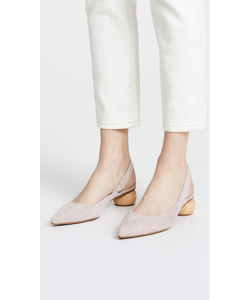 Matiko（マチコ）の「Matiko Circa Slingback Pumps（パンプス・レディース・Yellow/Orange・36/37/38/39/40/41）」の3枚目の写真