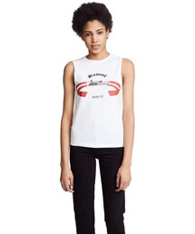 超美品 HelmutLang ヘルムートラング タンクトップ S アースカラー HELMUT LANG(ヘルムートラング) タンクトップ16-0101203 16