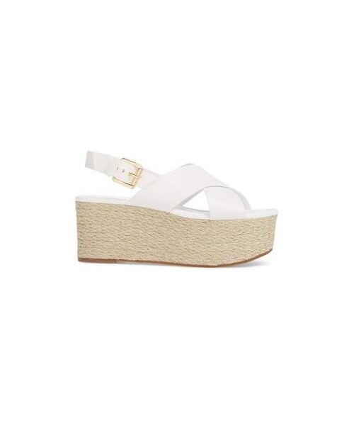 MICHAEL KORS(マイケルコース)の「MICHAEL Michael Kors Jodi Platform Sandal(その他シューズ・レディース・Brown/White・10 M/6 M/6.5 M/9 M/7 M/9.5 M/7.5 M/5.5 M/8 M/8.5 M)」の4枚目の写真
