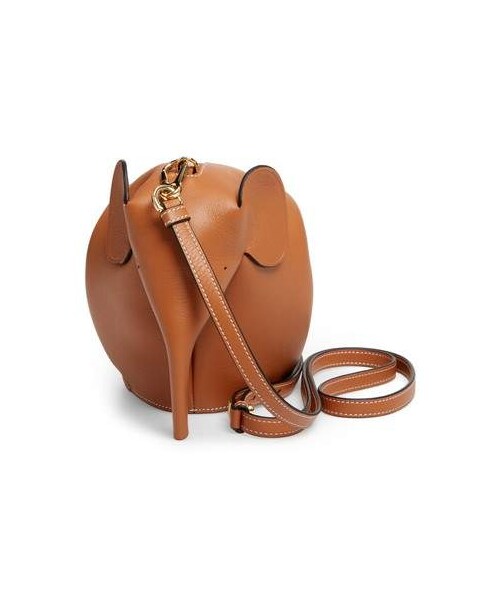 LOEWE（ロエベ）の「LOEWE 'Mini Elephant' Crossbody Bag（ショルダーバッグ・レディース・Brown・One Size）」の5枚目の写真
