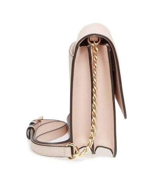 MICHAEL KORS（マイケルコース）の「MICHAEL Michael Kors Large Daniela Leather Crossbody Bag（ショルダーバッグ・レディース・Pink・One Size）」の4枚目の写真