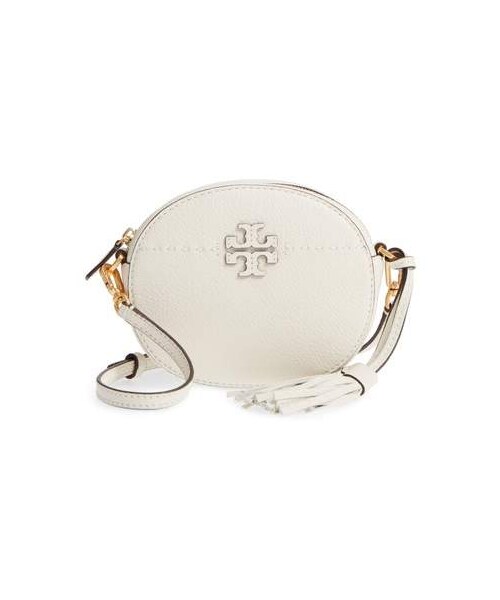 TORY BURCH(トリーバーチ)の「Tory Burch McGraw Leather Crossbody Bag(ショルダーバッグ・レディース・Beige/Black/White/Red・One Size)」の2枚目の写真