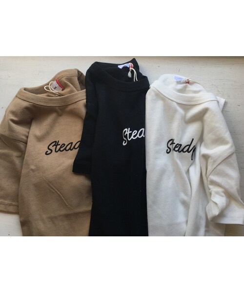 cache cache（カシュ カシュ）の「FOV  steady　Tシャツ(キャメル）（Tシャツ/カットソー・キッズ・その他）」の3枚目の写真