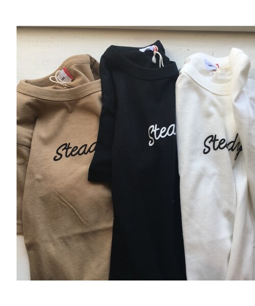 cache cache（カシュ カシュ）の「FOV  steady　Tシャツ(ホワイト）（Tシャツ/カットソー・キッズ・その他）」の3枚目の写真